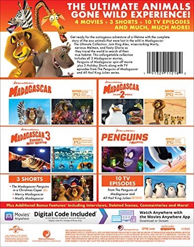 Madagascar: The Ultimate Collection [Blu-ray]