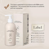 HEVEBLUE Salmon Fruity Centella Body Cream - Sensitive Skin, Itchy Skin, Korean Skincare, Bodycare, Hypoallergenic, Allergen-free Fragrance, PDRN, Salmon PDRN, Moisturizing, K-Beauty