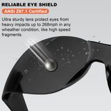 Hoqiwild ANSI Z87.1 Tinted Safety Glasses Bulk 36 pack, Safety Sunglasses for men and women, Scratch & Impact Resistant UV protection sunglasses for Construction, Outdoor Sports & Work