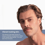 Henson Shaving Razor - Aluminum Double Edge Safety Razor with 5 Spare Blades - 30° Angled Precision With Superior Blade Rigidity- Reusable Single Blade Razors For Men and Women - Mild Aggression