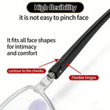 2026 Self Intelligent Dual Focus Glasses, Adjustable Auto Focus Eyeglasses with Case and Glasses Cloth for Women Men (2PCS-A)