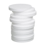 Crafare 8 Inch Foam Circles for Crafts 12pcs Round Foam Discs 1 Inch Thick for Cake DIY Projects Wedding Holiday Christmas Crafts Making and School Modeling