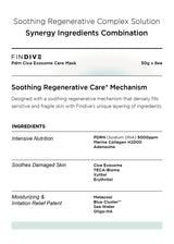 FINDIVE OFFICIAL PDRN CICA Exosome Care Mask, PDRN (Sodium DNA) 5,000ppm, Cica Exosome, Marin Collagen, Soothes, Regenerates Skin, 1.05fl.oz*8