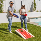 GoSports Portable Cornhole Sets, 8 Styles – Choose 4 x 2 ft or 3 x 2 ft - Boards Include 8 Bean Bags, Travel Case, and Game Rules