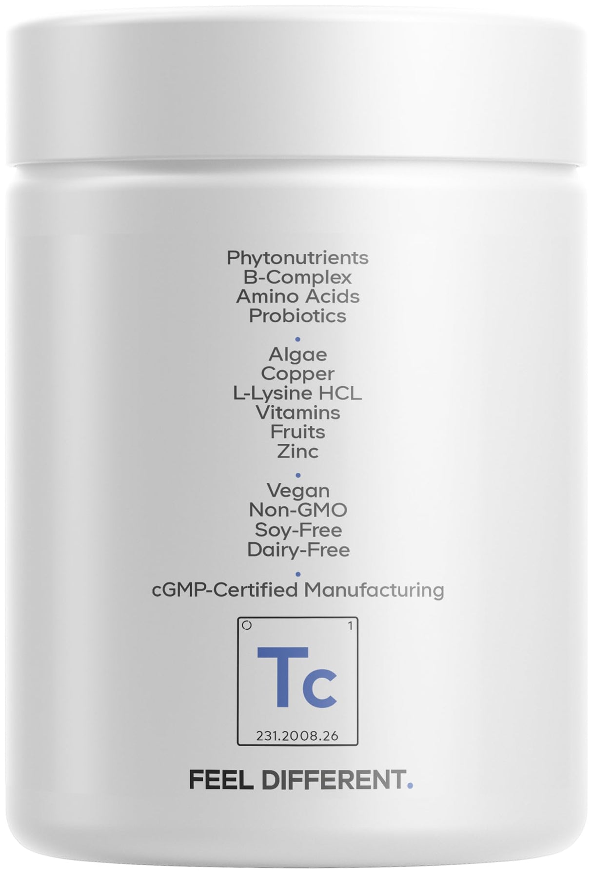 Codeage Teen Clearface Adolescent Face, Skin & Pimples, Vitamins A, C, D3, E, Pantothenic Acid, Niacin, Zinc Supplement Teenagers, Probiotics, L-Lysine, Omega-3, Oily Skin, Pores, Spots - 60 Capsules