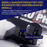 stedi 4.7-inch Model Nipper, with Sharp Thin Blade and Blade Case Plastic Model Tools, Sprue Cutter for Gundam Building Repairing and Fixing, Black