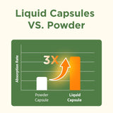 Advanced Cholesterol Supplements | Liquid-Filled Capsules for Better Absorption | Plant Sterols, Policosanol, Bergamot Extract | Triple-Action Formula,90 Capsules