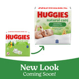 Huggies Natural Care Sensitive Baby Wipes, Unscented, Hypoallergenic, 99% Purified Water, 15 Flip-Top Packs (960 Wipes Total)