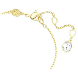 Swarovski Idyllia bracelet, Mixed cuts, Flower, Multicolored, Gold-tone finish