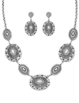 TOPACC Western Jewelry Set for Women Metal Vintage Western Necklace with Earrings Cowgirl Jewelry‌ for Country Concert Outfit