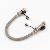 Kudos-Trading 15mm Central Heating Filling Loop Kit – Flexible Braided Hose with Isolation Valves & Double Check Valve – Combi Boiler Water Refill Pipe – WRAS Approved