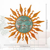 HOBYLUBY Metal Wall Art Decor, Large Wall Art Decor & Wall Sculpture