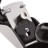 Amazon Basics Woodworking Hand Planer - No.4 Adjustable Bench Plane with 2-Inch Steel Blade for Quality Wood Smoothing Cuts, Grey/Black