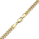 JAXXON Cuban Link Bracelet - 5mm - Gold 8"