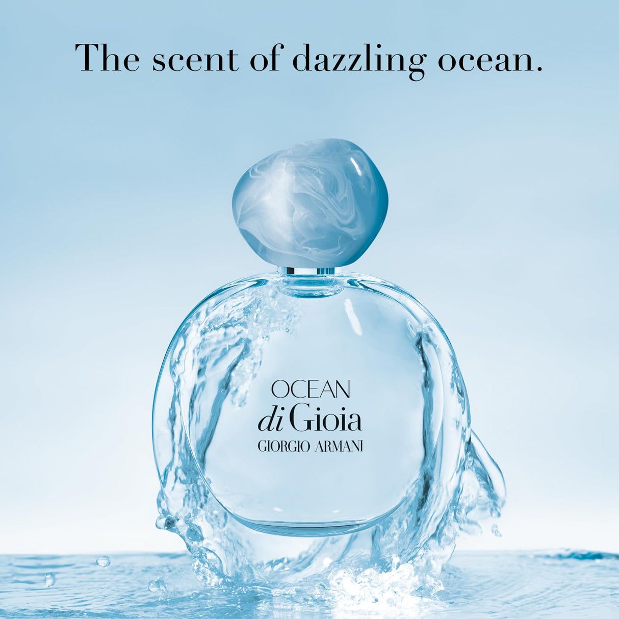 Armani Beauty – Ocean di Gioia – Eau de Parfum – Perfume for Women – Floral Fruity & Green Women’s Fragrance – Sparkling Pear, Water Jasmine, Sandalwood Notes - 3.4 Fl Oz