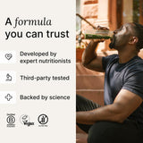 Huel Daily Greens | Superfood Greens Powder | 91 Vitamins, Minerals, and Wholefood-Sourced Ingredients | Adaptogens, Antioxidants, Gut-Friendly Probiotics | 30 Servings