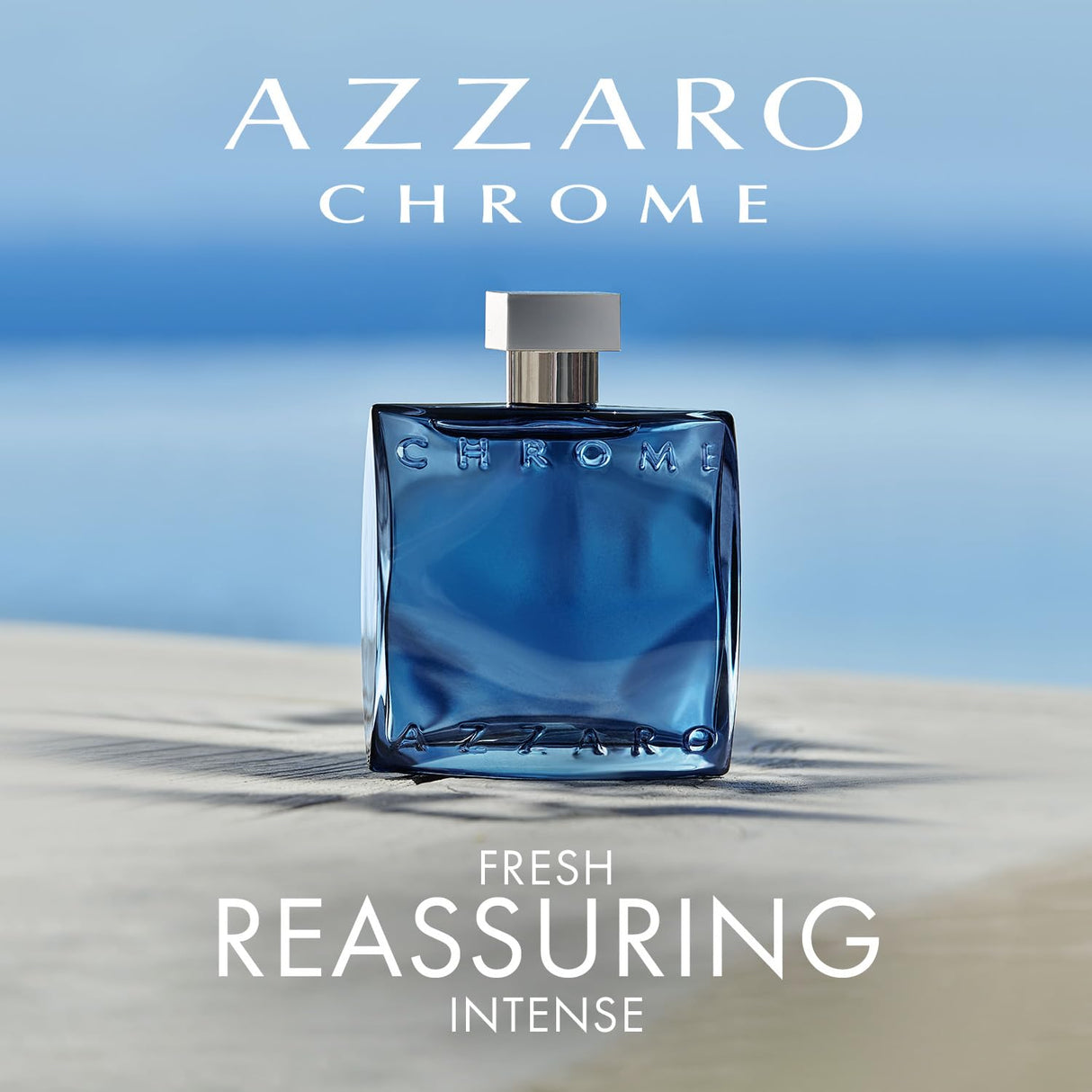 Azzaro Chrome Parfum for Men - Citrus Fougère Fragrance with Bergamot Notes, Fresh Aromatic Scent, Intense and Lasting