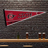 Rico Industries NCAA Classic 12" x 30" Felt Wall Décor Pennant - Great for Home/Bed Room/Man Cave Décor