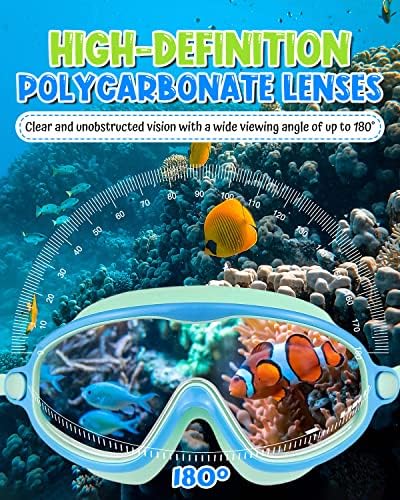 Rantizon Swim Goggles 2 Pack, Wide View Anti Fog&UV Swimming Goggles for Audlt, No Leaking Pool Accessories for Men Women Kid