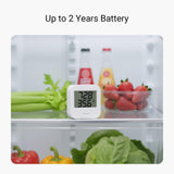 YoLink Smart Temp & Humidity Sensor, LoRa Long Range, 2 Year Battery, Indoor Monitoring for Wine Cellar, Bedroom, Nursery, Greenhouse, RV, with App, Email & SMS Alerts, Alexa IFTTT, 2 Pack + Hub