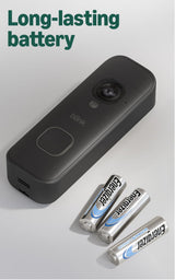 Blink Battery Doorbell 2K+ (newest model) — Wireless video doorbell, 2K resolution, enhanced audio. Required Sync Module not included – Add-On (Black)