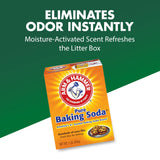 ARM & HAMMER Cat Litter Deodorizer Double Duty, 30 oz, 6 Pack