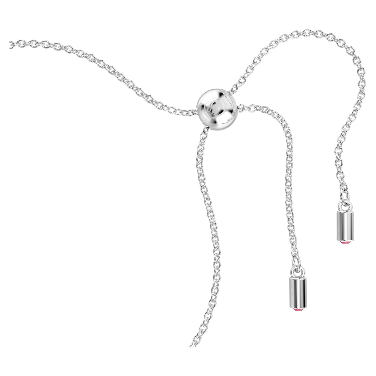 Swarovski Hyperbola Bracelet, Heart And Infinity, Pink, Rhodium Finished