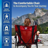 Kijaro Dual Lock Portable Camping Chairs - Enjoy the Outdoors with a Versatile Folding Chair, Sports Chair, Outdoor Chair & Lawn Chair - Dual Lock Feature Locks Position – Jasper Green