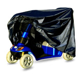 Valchoose 56" L x 26" W x 38" H Upgraded Mobility Scooter Cover, 420D Thicker Oxford Fabric, Scooter Cover Waterproof Mobility with Waterproof Strip - Water Resistant, with 2 Fixed Buckles (Black)