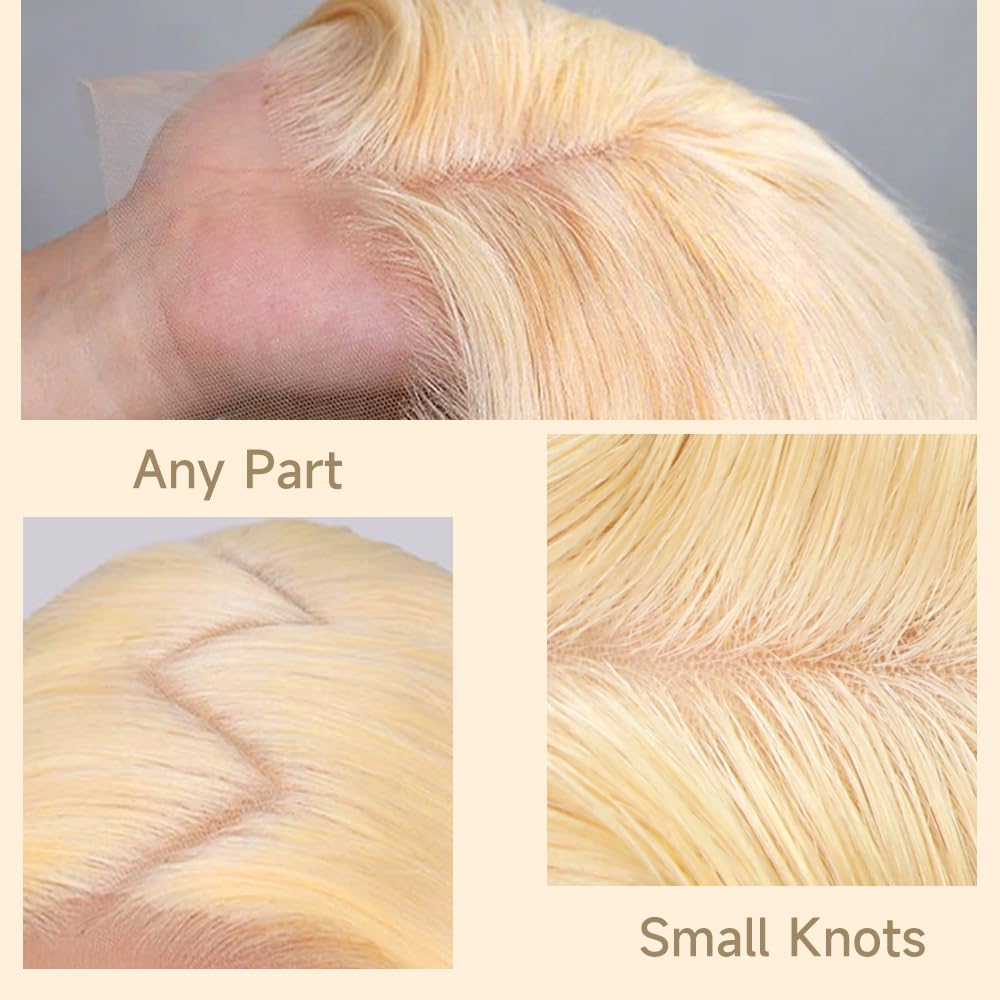 Arsoya 613 13x6 Lace Front Wig Human Hair 28 Inch 210 Density Blonde Wig Human Hair Body Wave Lace Front Wigs Human Hair Pre Plucked 613 HD Lace Front Wigs Human Hair