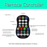 Laser Lights Show Projector - Sound Activated Strobe & Disco Ball DJ Lights for Christmas, Halloween, Glow Party Decor