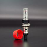 Kudos-Trading - Manifold Flow Meter 3/4 inch for Water Underfloor Heating Replacement Gauge for Damaged Part High Flow Rates 0-5L/M High-Accuracy Manifold Flow Meter.