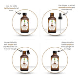 SVA Clove Essential Oil Organic – 4 Fl Oz – 100% Natural Organic Clove Oil - for Diffuser, Hair Care, Face, Skin Care, Aromatherapy, Scalp and Body Massage, Soap and Candle Making - with Dropper