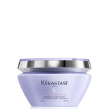 KÉRASTASE Blond Absolute Ultra-Violet Purple Hair Mask for Lightened, Highlighted and Grey Hair, Neutralizes Brassy and Yellow Undertones, Nourishes and Protects with Hyaluronic Acid, 6.8 Fl Oz