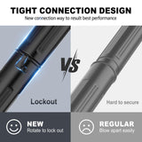 Sealegend Gutter Cleaning Tools for 2-1/2 in. Wet/Dry Vacuum Cleaner, Shop Vacuum Hose Attachments for Cleaning or Blowing Debris from Gutters, 2-1/2 in. Upgrade Lockout Design Shop Vac Accessories