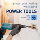 Flents Protechs Foam Ear Plugs, 70 Pair for Sleeping, Snoring, Loud Noise, Traveling, Concerts, Construction, Studying, Work, Shooting, NRR 33, Noise Cancelling, Disposable Purple, Made in the USA