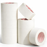 SWRT Masking Tape 2 Inch x 55 Yards, Masking Tape Bulk 10 Rolls (550 Yards Total), White Masking Tape for Painting, Fuse & Perler Beads Art Craft, Clean Removal