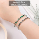 ETERMBOL June Birthstone Tennis Bracelets for Women