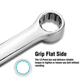DURATECH 14mm Extra Long Ratcheting Wrench, Metric, CR-V Steel