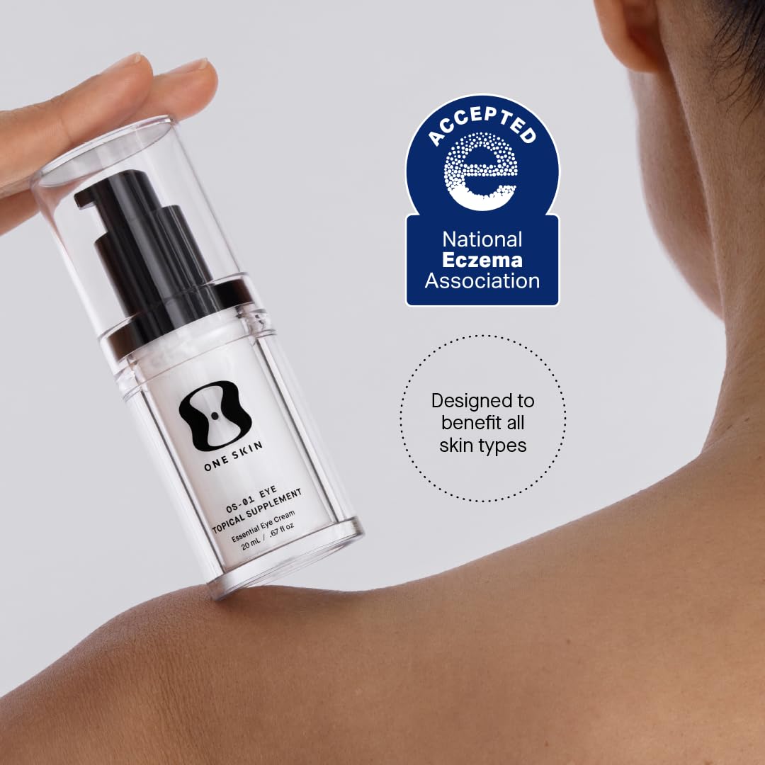 oneskin EYE OS-01 Peptide Skin Longevity Eye Cream - Improves Skin Hydration and Firmness, Safe for Sensitive Skin