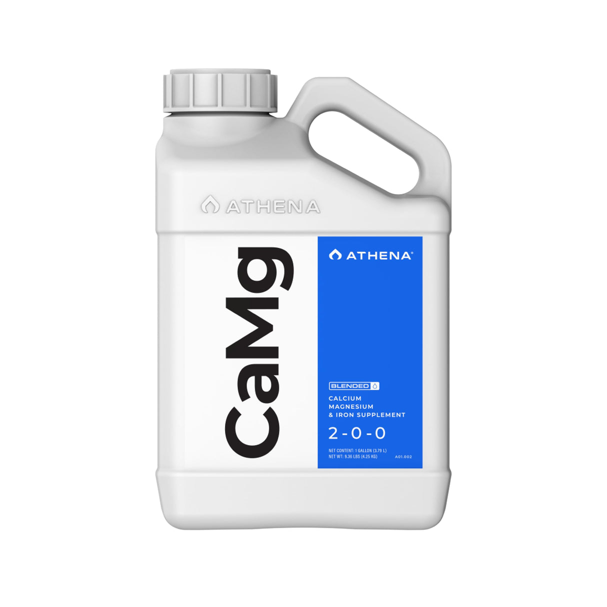 Athena Blended CaMg Cal Mag Fertilizer for Plants NPK 2-0-0 1 Gallon