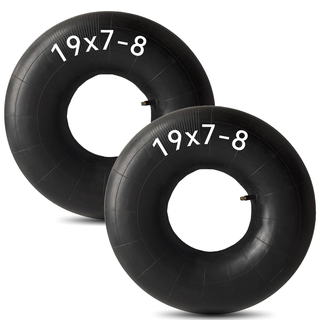 2 PCS 19x7-8 Inner Tube Heavy Duty 19x7.00-8, 20x7-8 Tube with TR13