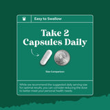 Natures Craft High Strength 250mg Lactoferrin & 1000mg Monolaurin Supplement (30 Servings) - Microbiome Digestive Health Immune Support Supplement - Lactoferrin and Monolaurin Capsules - Vegetarian