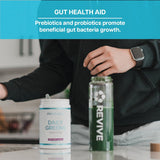 Revive MD Daily Green Powder Superfood (Fresh Berry) - Supergreens Powder to Support Energy Levels - Green Juice That Improves Fiber Intake - Vegetable Supports Digestion and Gut Health