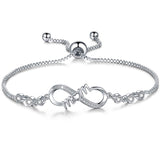 Desimtion Infinity Love Mom Bracelets for Women