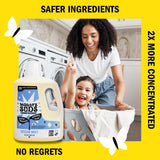 Molly's Suds Liquid Laundry Detergent | Clean Laundry Detergent Soap for Sensitive Skin | 2x Concentrated, High Efficiency (HE) | Ocean Mist - 100 Loads