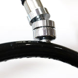 Generic Head Spa Waterfall Shower Head for Shampoo Sink Water Spa&Salon Care Adjustable Black, Silver