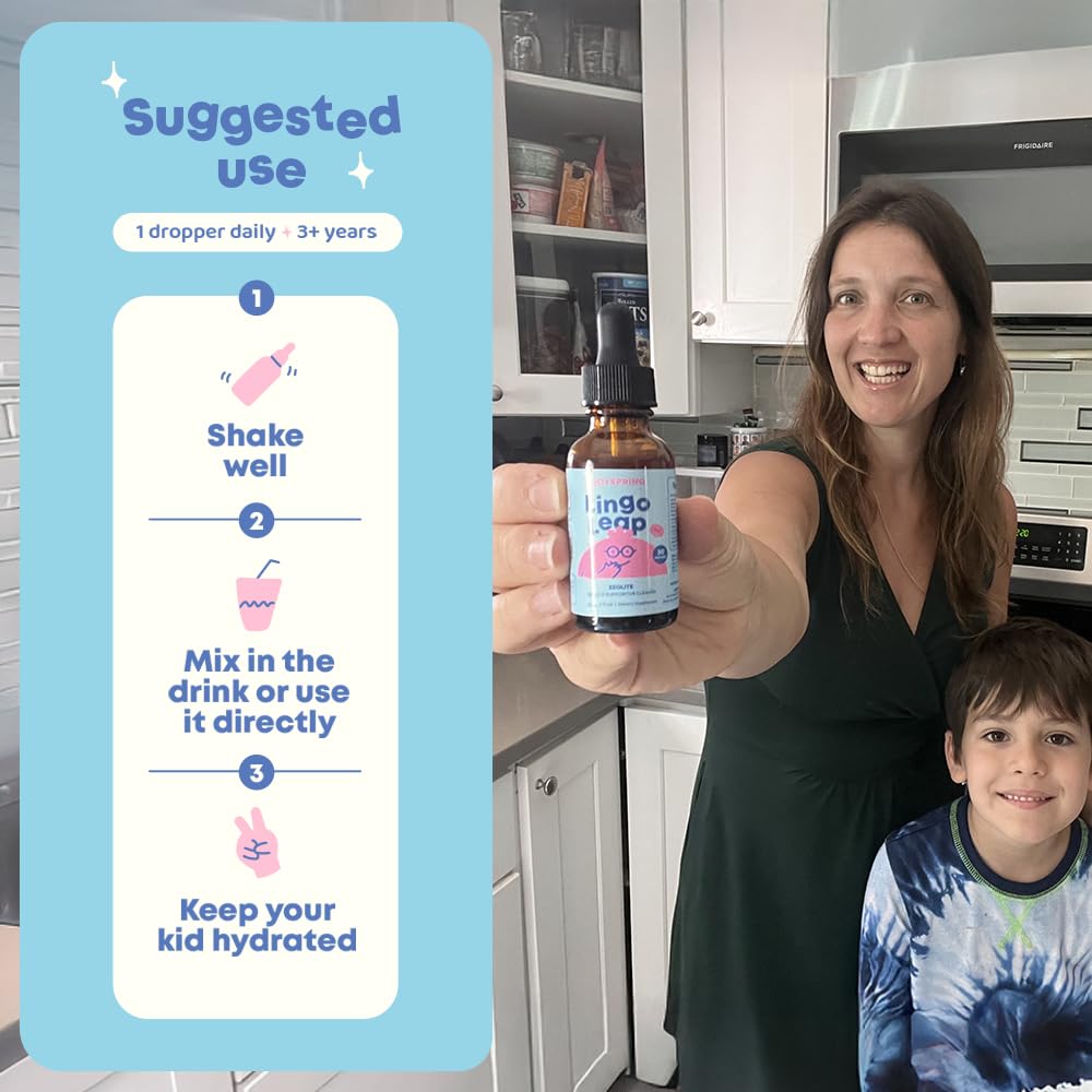 JoySpring Speech & Communication Support for Kids | Zeolite Supplement for Wellness | Supports Development & Learning | Made in USA