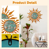 HOBYLUBY Metal Wall Art Decor, Large Wall Art Decor & Wall Sculpture