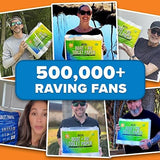 Boat and RV Toilet Paper, Septic Safe Quick Dissolving Tissue, 12 Single Rolls, Biodegradable 2-Ply for Marine, Travel, and Camper Systems, Camping Tank-Safe Bulk Pack